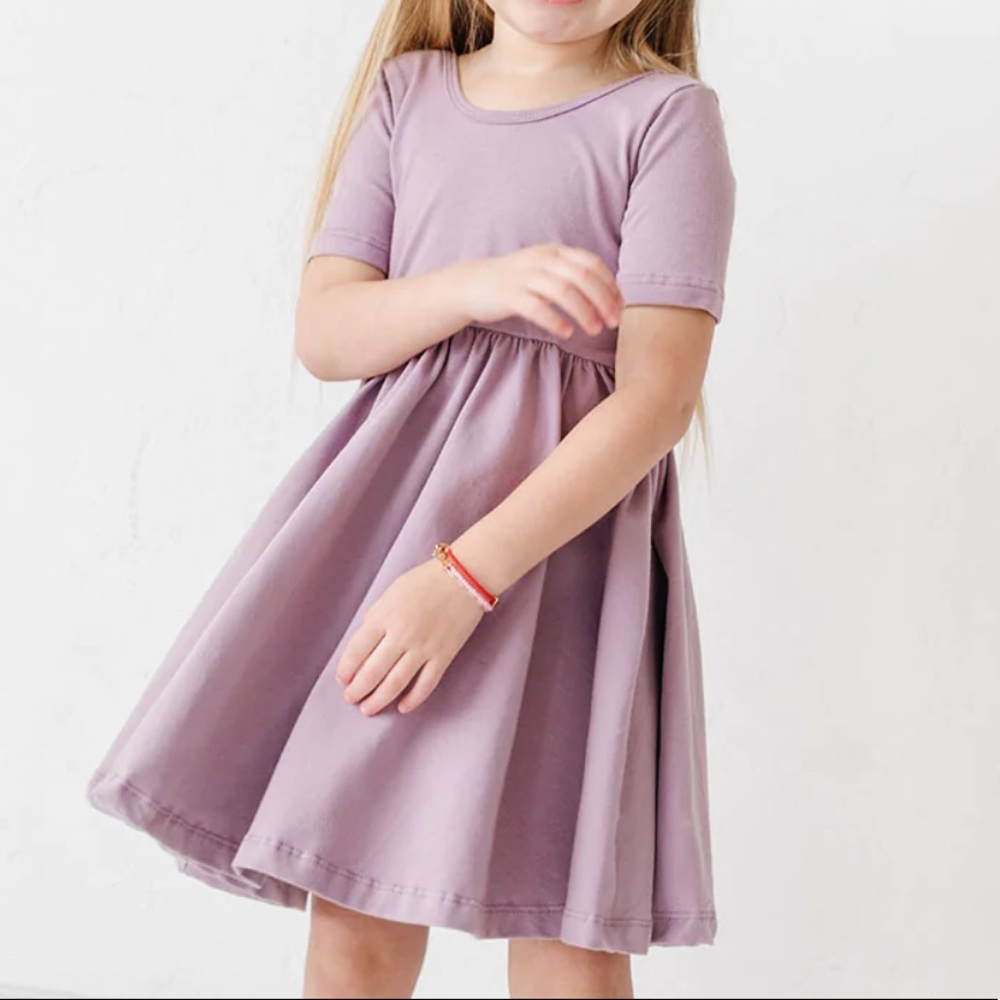 4T THE SHORT SLEEVE BALLET DRESS IN FUSCHIA